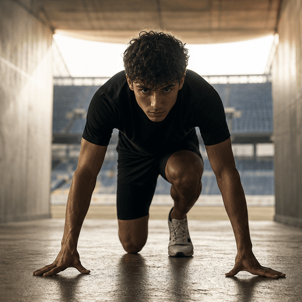 Athlete portrait